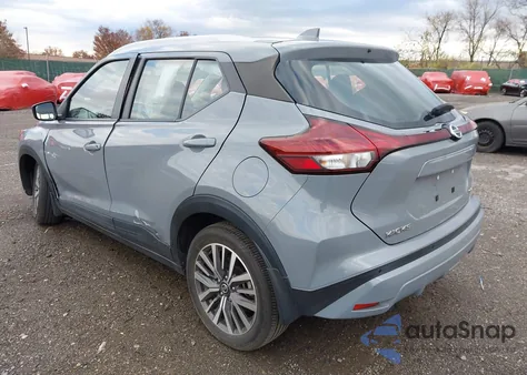 2021 Nissan Kicks Sv Xtronic Cvt from USA, damaged, VIN 3N1CP5CV9ML562701